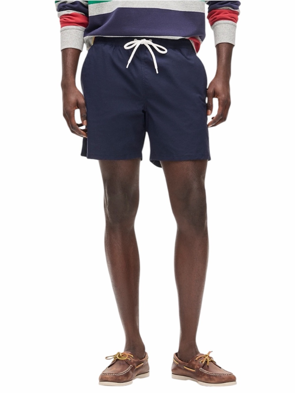 J. Crew Stretch Navy Swim Trunk ECONYL Size XL